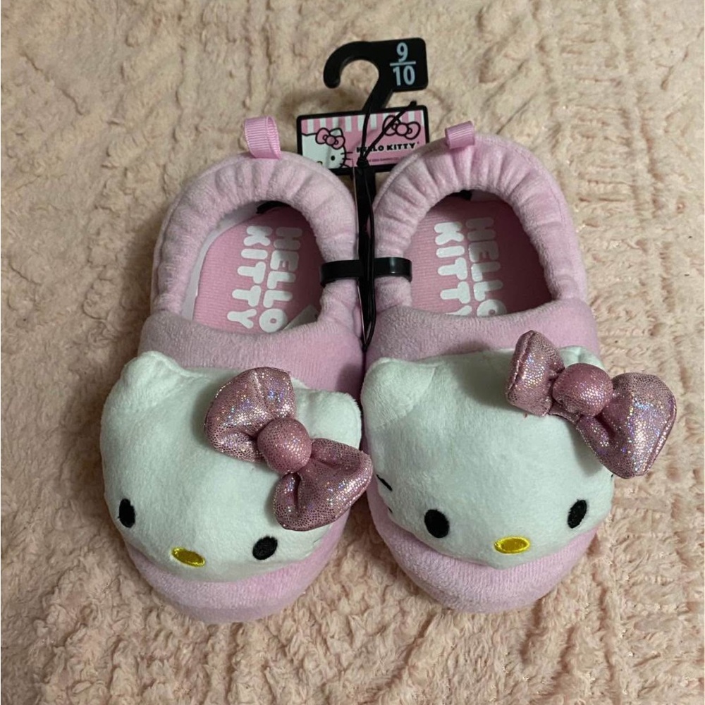 Hello Kitty Pink Toddler Slippers